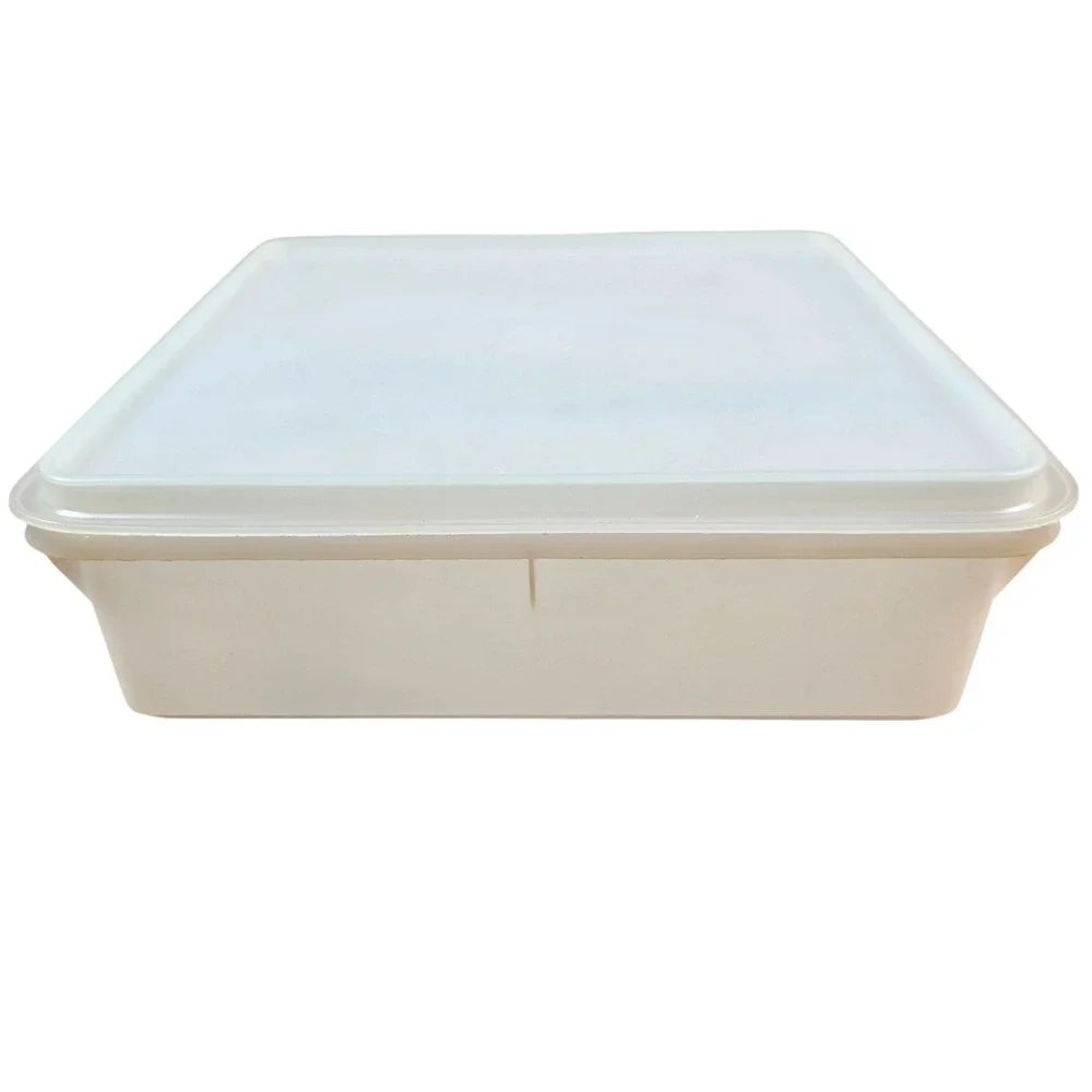 Tupperware Snack Brownie Storage 9x9x3